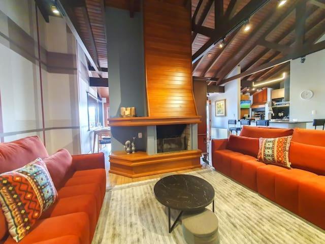 Duplex Cobertura - Gramado Wish Serrano Bagian luar foto